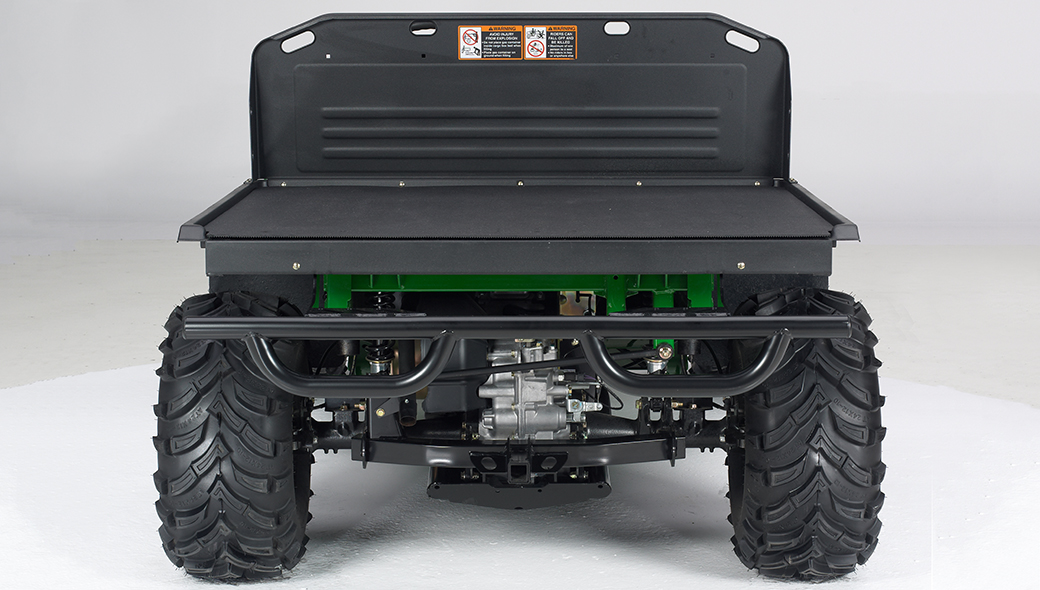 TX Turf Gator cargo box and flatbed mode